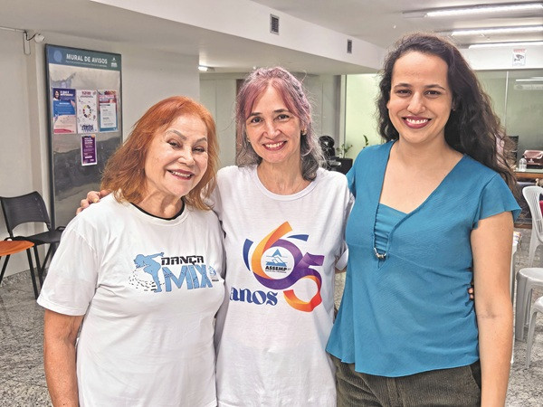 Cássia, Heloisa e Juliana