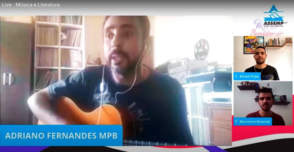 Música, literatura e poesia
